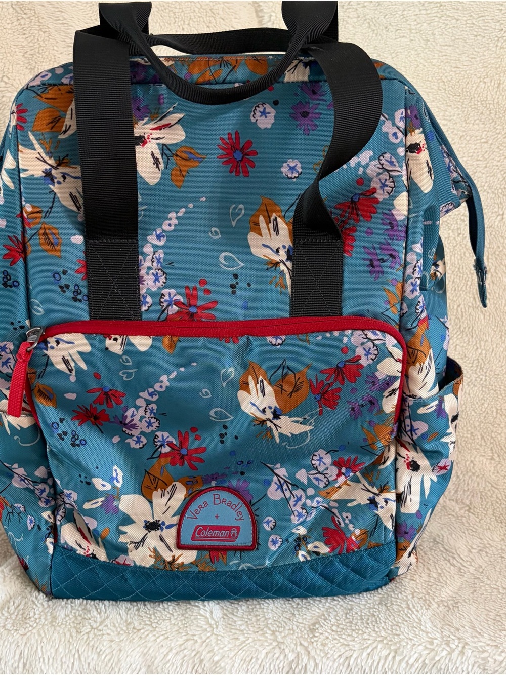 Limited Edition Vera Bradley & Coleman Backpack Cooler 10.5qt